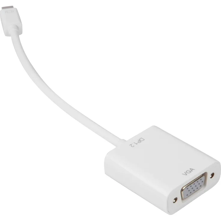 Sharkoon 0.15m - Mini DisplayPort-VGA 0.15m Mini DisplayPort VGA (D-Sub) Weiß, 4044951017379