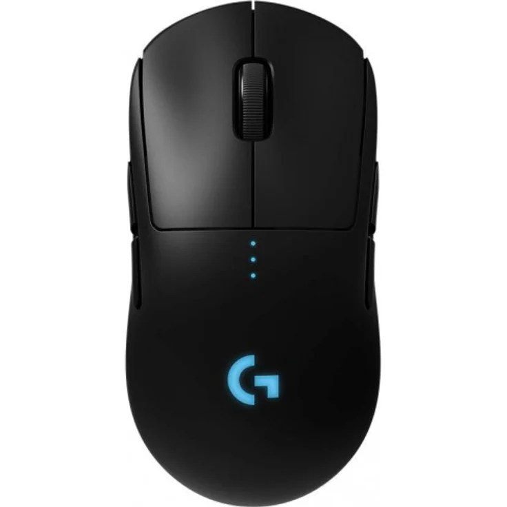 Logitech G PRO Wireless Gaming Maus, Hero 16000 DPI Sensor, USB-Anschluss, RGB-Beleuchtung, 4 - 8 Programmierbare Tasten, Benutzerdefinierte Spielprofile, Ultraleicht, PC-Mac – Bild 1