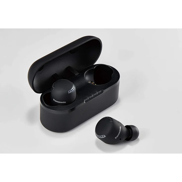 Panasonic RZ-S500WE-K True Wireless In-Ear Kopfhörer, mit Bluetooth, Mikrofon, Noise Cancelling, spritzwassergeschützt, schwarz – Bild 6