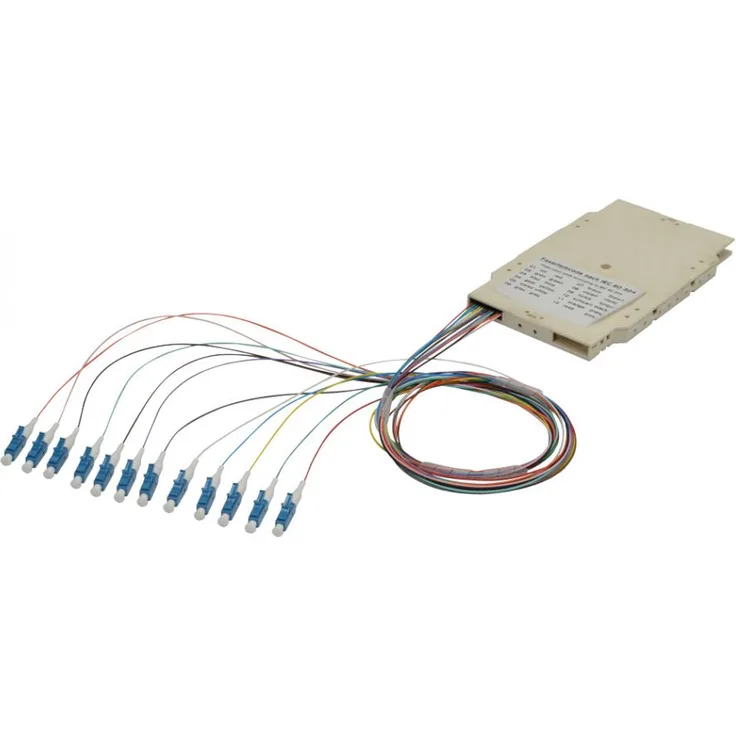 DIGITUS vorkonfektionierte Spleißkassette, LC (APC), SM
