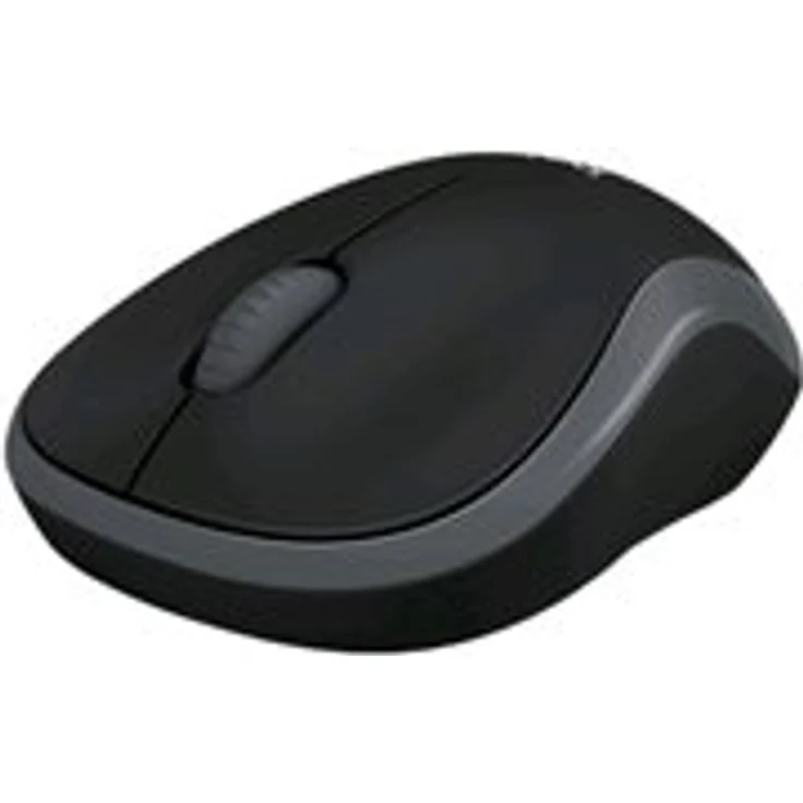 Logitech B220 Silent Kabellose Maus, 2.4 GHz Verbindung via Nano-USB-Empfänger, 1000 DPI Optischer Sensor, Quiet-Mark Zertifiziert, 18-Monte Akkulaufzeit, 3 Tasten, Für Links- und Rechtshänder, PC-Mac – Bild 1