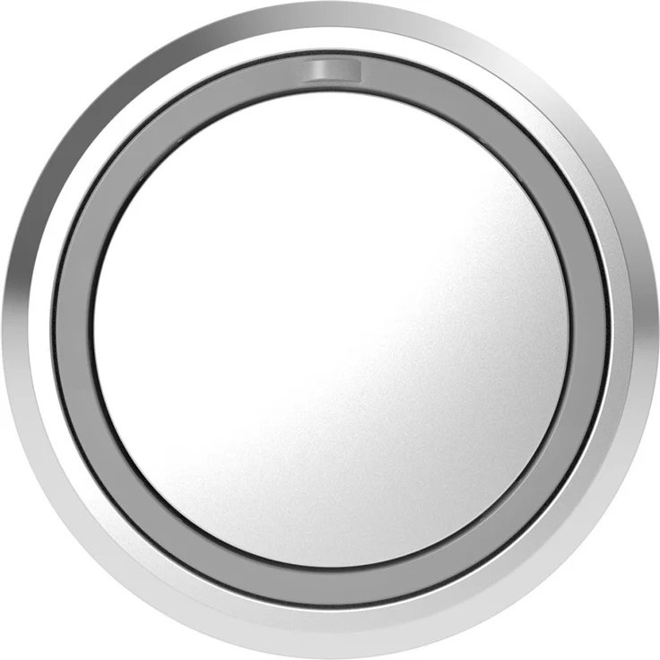 Honeywell Home Funk-Klingeltaster mit LED-Funktionsanzeige, rund, grau DCP711G