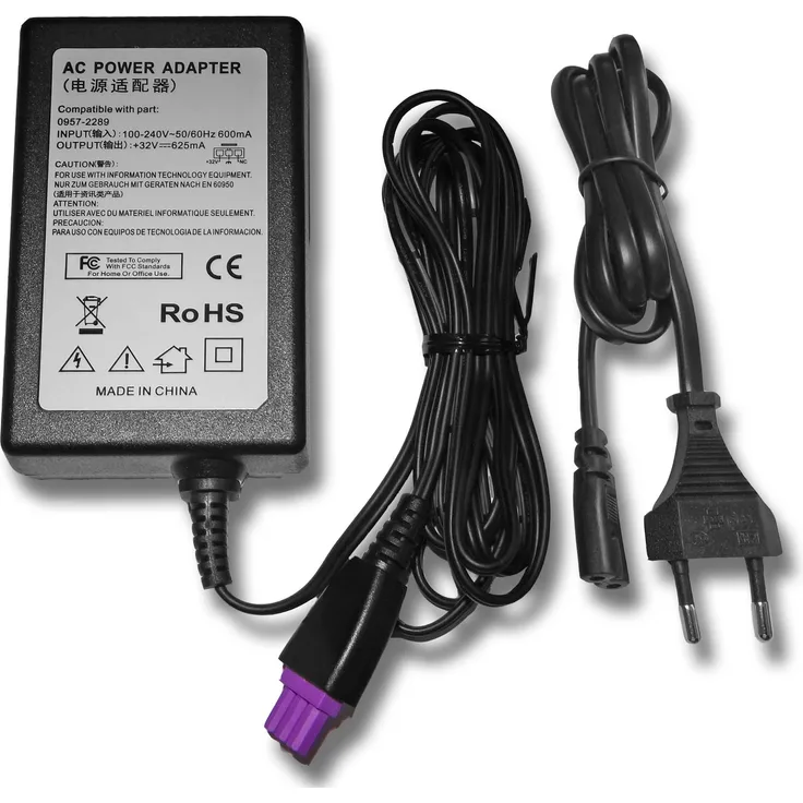 vhbw Drucker NETZTEIL 32V - 625mA passend für HP ersetzt 0957-2239, 0957-2242, 0957-2269