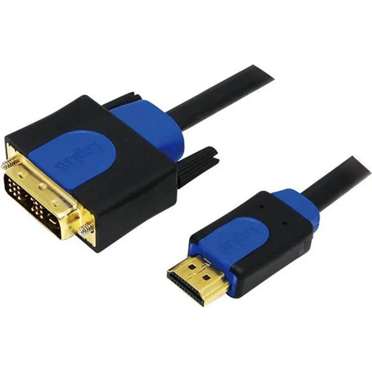 LogiLink - Videokabel - HDMI / DVI - HDMI (M) bis DVI-D (M) - 2 m