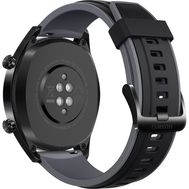 Huawei Watch GT Sport Smartwatch GPS, Unisex, 46,5mm, Edelstahlgehäuse, Graphite Black – Bild 3