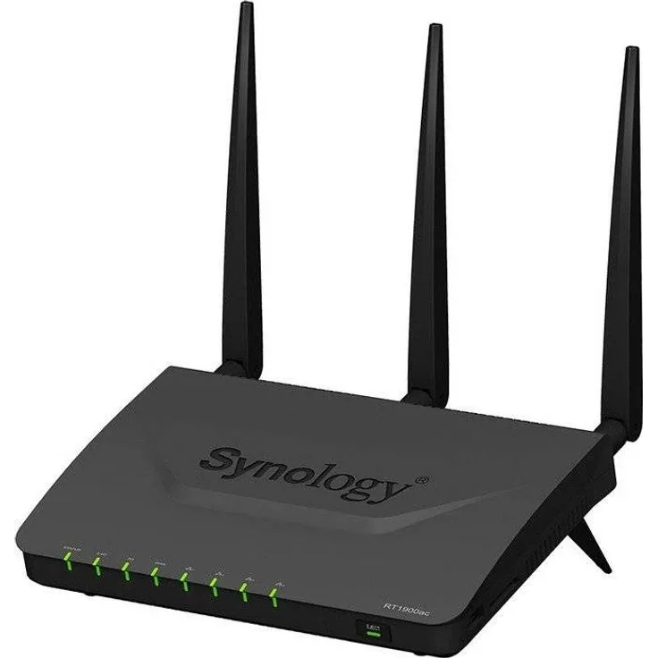 Synology RT1900AC WLAN Dual-Band Schwarz