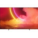 Philips 65OLED805 164 cm (65 Zoll) OLED Smart TV (Ultra HD, HDR) HD-Triple-Tuner (Sat, Antenne, Kabel) Modelljahr 2020 Energieklasse G