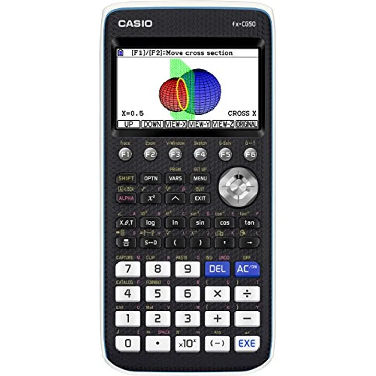 Casio FX-CG50 Grafikrechner mit hochauflösendem Farbdisplay (Kartonverpackung)