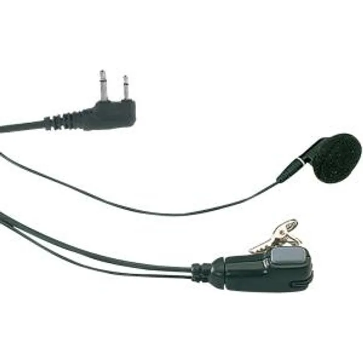 Midland MA28-L Monophon im Ohr Schwarz - Grau (C559.03)