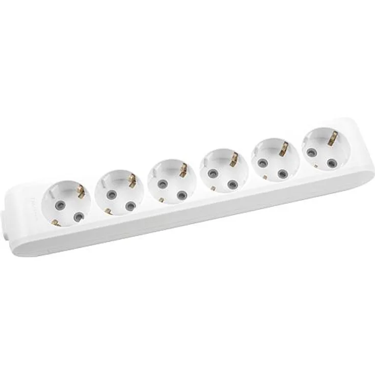 Panasonic 6-fa.Steckdosenleiste weiß WLTB04602WH-EU1