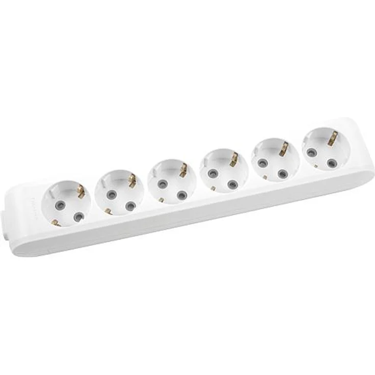 Panasonic 6-fa.Steckdosenleiste weiß WLTB04602WH-EU1