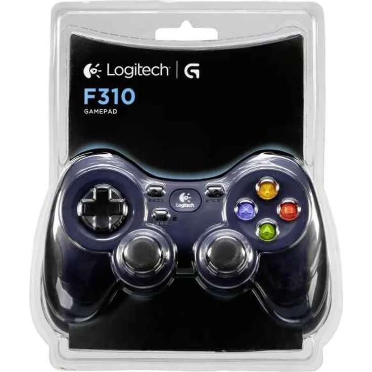 Logitech F310 Gamepad Blau, Schwarz (940-000138) (PC) – Bild 6
