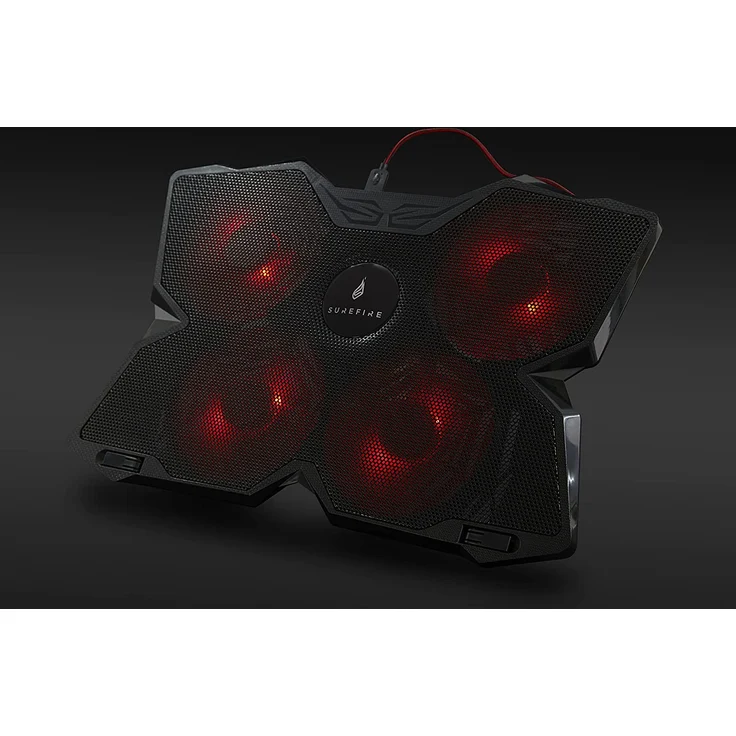 SureFire Bora Gaming Laptop Cooling Pad (12 - 17 Zoll) Lüfter bis 1200 U/min – Bild 4
