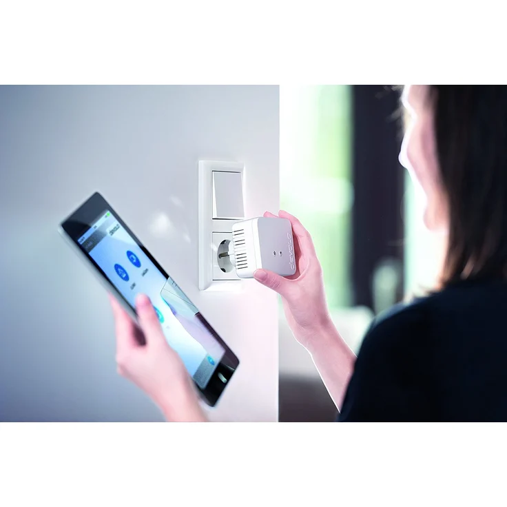 devolo dLAN 550 WiFi Starter Kit Powerline (WLAN über die Steckdose, 1x LAN Port, 2x Powerlan Adapter, PLC Netzwerkadapter, WLAN Verstärker, WiFi Booster, WiFi Move) weiß – Bild 7