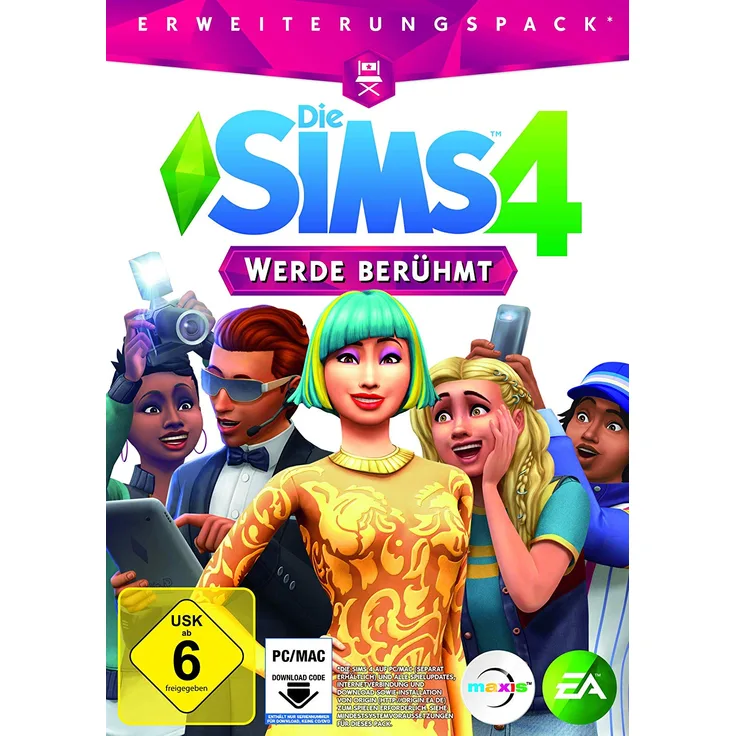 Die Sims 4 - Werde berühmt (EP 6) - [PC - Code in der Box]