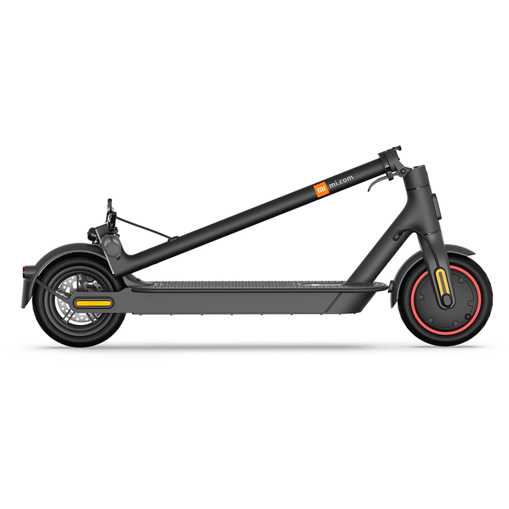 Xiaomi Mi Pro 2 E-Scooter, mit Straßenzulassung, Schwarz/rot, 20 km/h – Bild 4