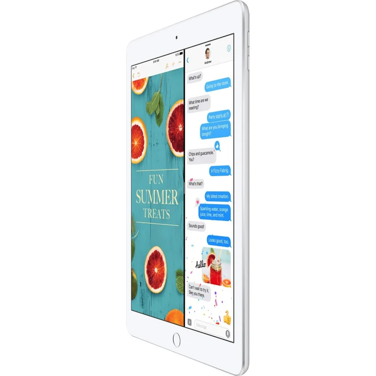 Apple iPad (2018) WiFi + Cellular Quad-HD-Auflösung 9,7 Zoll, LTE-Tablet, Quad-Core, 2 GB RAM, 128 GB Speicher, iOS (Update auf iPadOS), Silber (MR7D2FD/A) – Bild 4