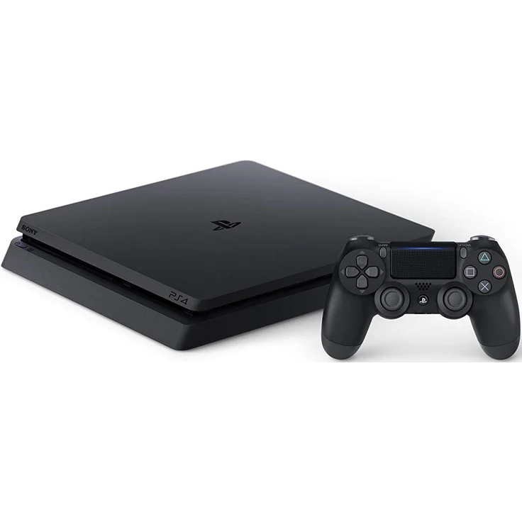 Sony PlayStation 4 Slim Jet Black 1TB Bundle inkl. FIFA 20 + 2. Controller – Bild 2