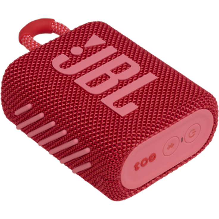 JBL GO 3 Tragbarer wasserdichter Bluetooth-Lautsprecher rot Bluetooth-Lautsprecher, wasserdicht, rot – Bild 8