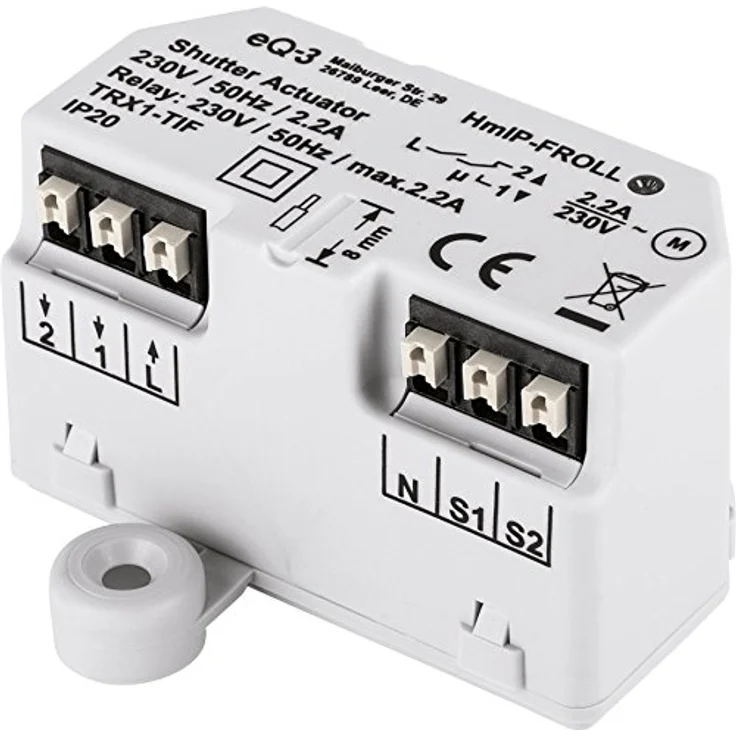 Homematic IP Rollladenaktor – Unterputz (HmIP-FROLL) – Bild 1