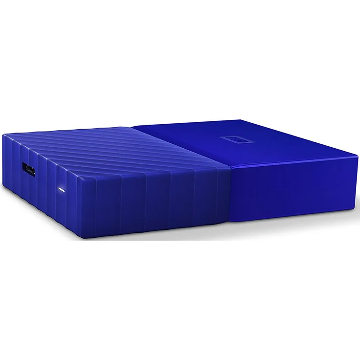 WD My Passport WDBYFT0040BBL - Festplatte - verschlüsselt - 4 TB - extern (tragbar) - USB 3.0 - 256-Bit-AES - Blau (WDBYFT0040BBL-WESN) – Bild 6