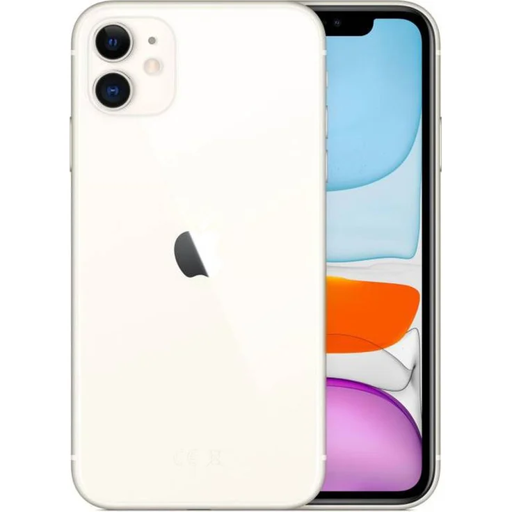 Apple iPhone 11 Smartphone 15,5cm (6,1 Zoll) Liquid Retina HD-Display, 64GB interner Speicher, 4GB RAM, Dual-SIM, iOS, White – Bild 4