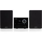 Aiwa MSBTU-300 schwarz Micro-HiFi-System 20W mit Bluetooth, CD, USB, FM-Radio, C