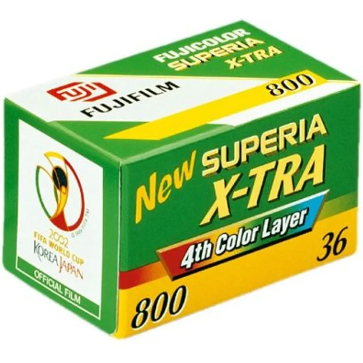 Fujicolor Superia X-TRA 800 135 Color-Negativfilm (à 36 Bilder)