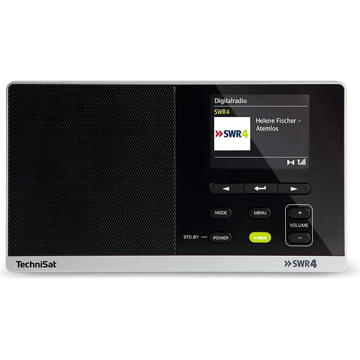 TechniSat Digitradio 215 SWR4 Edition Digitalradio mit Wecker, TFT-Display, schwarz, SWR4 Edition – Bild 2