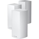 Linksys MX12600 Velop Tri-Band WiFi 6-Mesh-WLAN-System AX4200 WLAN-Router 3er-Pack Weiß Extender für