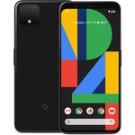 Google Pixel 4 Smartphone 14,5cm (5,7 Zoll) P-OLED-Display, 64GB interner Speicher, 6GB RAM, Dual-SIM, Android, just Black