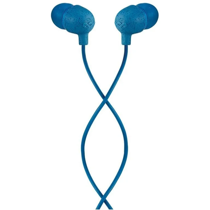 House of Marley Little Bird, In-Ear Kopfhörer, integriertes Mikrofon, Geräuschisolierung, 9mm Treiber, zwei Ohrstöpselgrößen für optimalen Sitz, nachhaltig produzierter Sound, navy – Bild 1