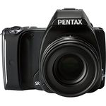 Pentax K-S1 SLR-Digitalkamera (20 Megapixel, 7,6 cm (3 Zoll) Display, ultrakompaktes Gehäuse, Anti-Moiré-Funktion, Full-HD-Video) Kit inkl. SMC DA 50 mm Objektiv (Lichtstärke 1,8) schwarz