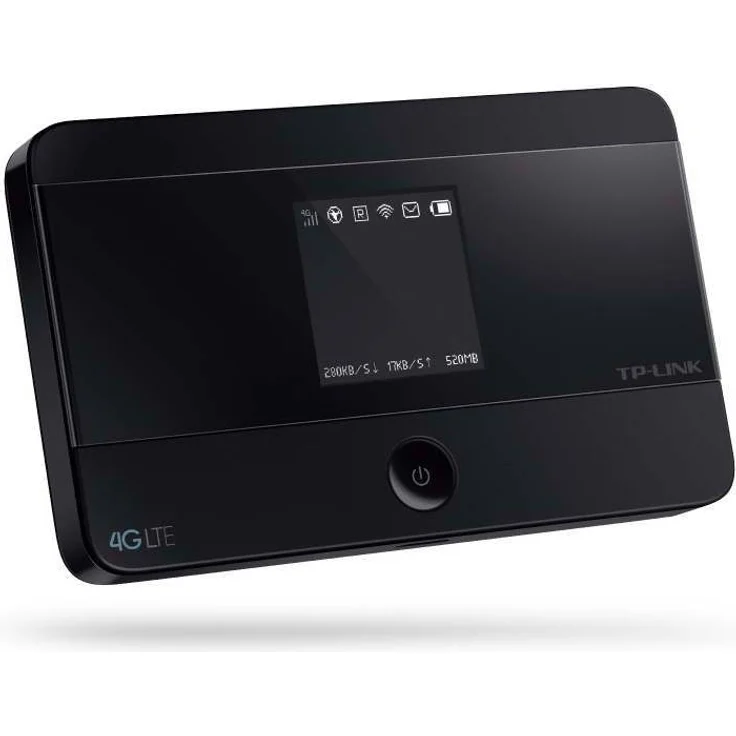 TP-Link M7350 mobiler WLAN Router (4G-LTE bis zu 150Mbit-s Download- 50Mbit-s Upload, Hotspot, Cat4, 2000mAh Akku, LCD Display, kompatibel mit allen europäischen SIM Karten) schwarz – Bild 2