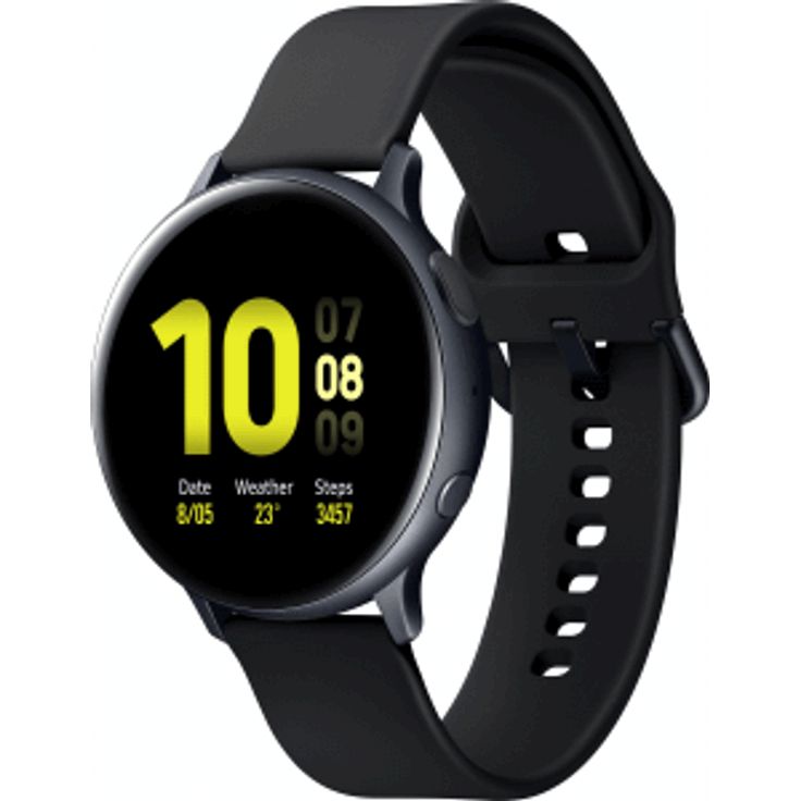 Samsung Galaxy Watch Active 2 Smartwatch GPS, Unisex, 44mm, Aluminiumgehäuse, Black – Bild 2