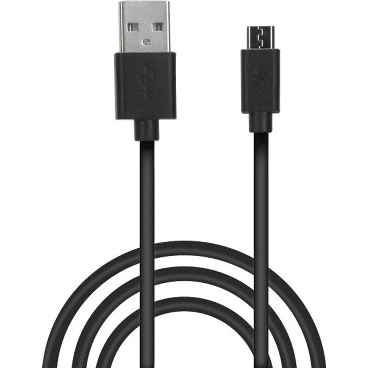 Speedlink STREAM Play & Charge USB Cable Set - 2 Ladekabel für Playstation 4 Controller für Gaming-Konsole-PS4, schwarz – Bild 1