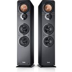 Teufel Ultima 40 MK 3-Wege HiFi-Standlautsprecher, 120W, Bassreflex, Kevlar-Mitteltöner, Glasfaser-Tieftöner, Bi-Wiring, schwarz