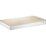 QNAP HS-453DX-4G lüfterloses Multimedia NAS-System, hybride Speicherstruktur, 10 GbE Konnektivität, HDMI 2.0 4k Ausganff, weiß