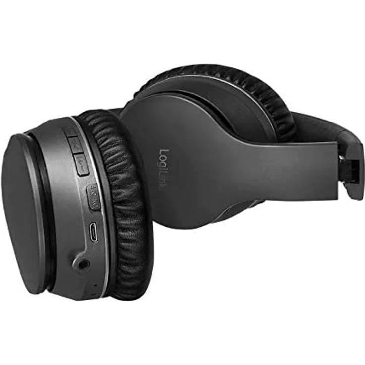 LogiLink BT0053 Over-Ear-Kopfhörer, mit Bluetooth, Mikrofon, Noise Cancelling, schwarz – Bild 11