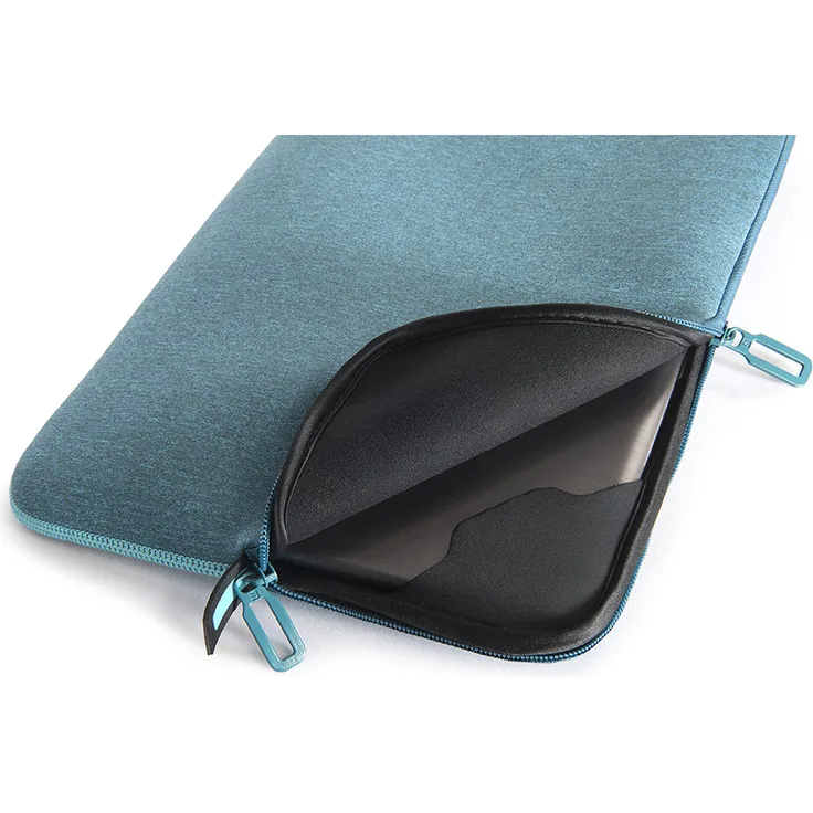 Tucano BFM1314-Z Second Skin Melange Neopren Laptop Sleeve, 33,78-35,56 cm (13,3-14 Zoll) hellblau