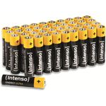 Intenso Energy Ultra AAA Micro LR03 Alkaline Batterien, gelb-schwarz, 40er Pack