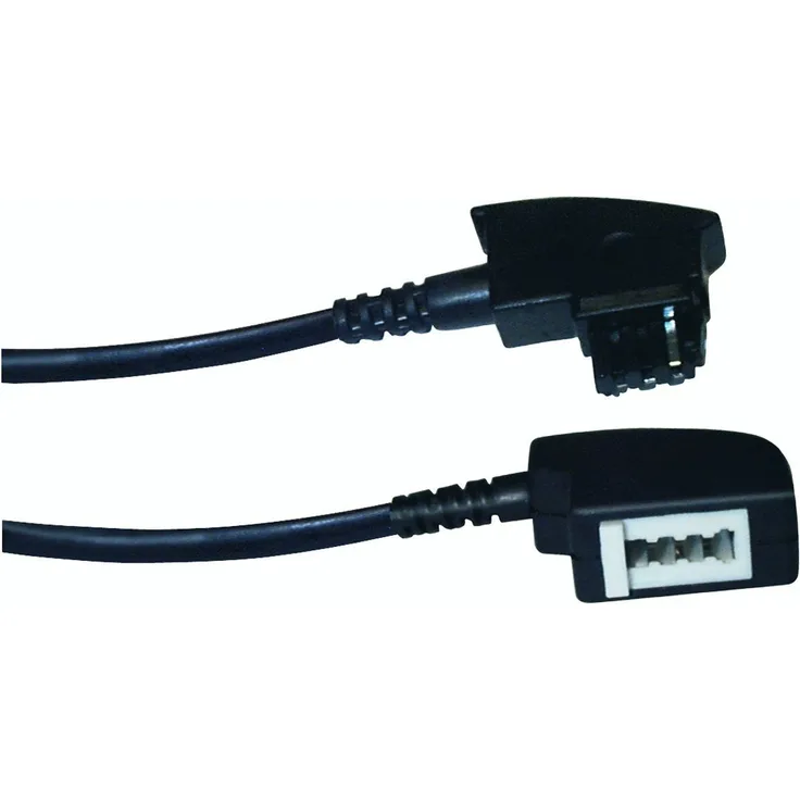 Schwaiger Telefon Verlängerungskabel TVL6222 533 , TAE (F)'' ''schwarz, 10,0m, 1x TAE (F) Stecker - 1x TAE (F) Buchse''''
