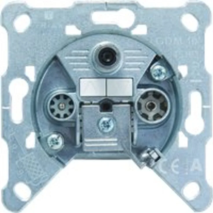 Triax GDM 10 Antennensteckdose Silber