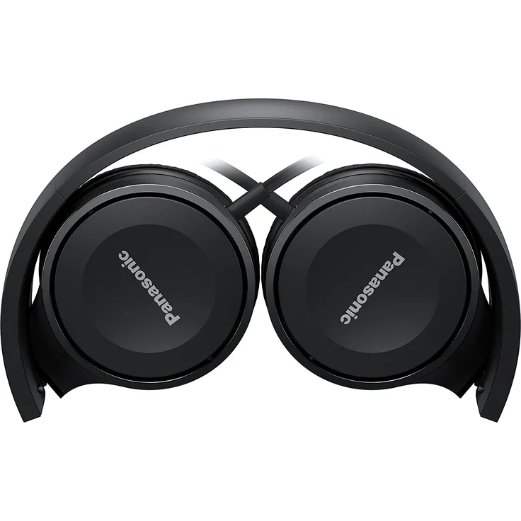 Panasonic RP-HF100ME-K On-Ear-Kopfhörer mit Mikrofon, schwarz – Bild 3