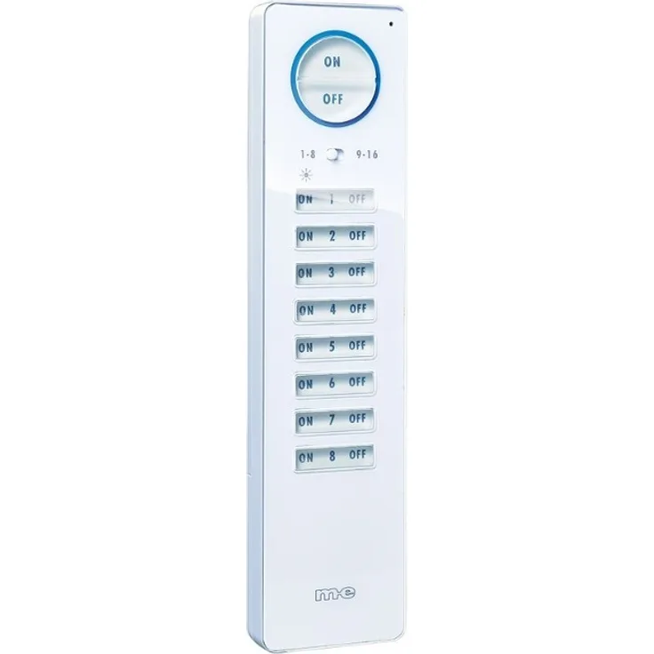 M-E CUVEO CT-FB 16-W Funk Fernbedienung 16-Kanal WEISS