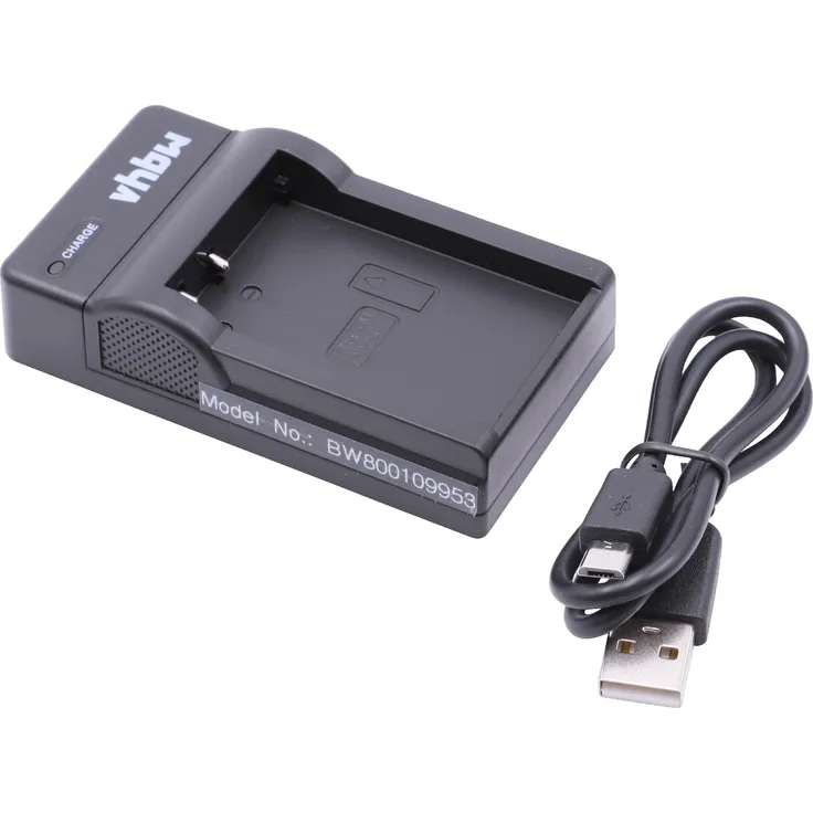 vhbw Micro USB Ladegerät Ladekabel passend für Kamera Akku GARMIN VIRB Elite Action HD Camera 1.4.