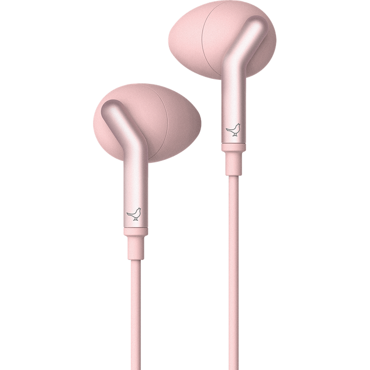 Libratone Q Adapt In-Ear Kopfhörer mit aktiver Geräuschunterdrückung in 4 Stufen (Lightning Anschluss für Apple iOS Geräte, ANC) rose pink