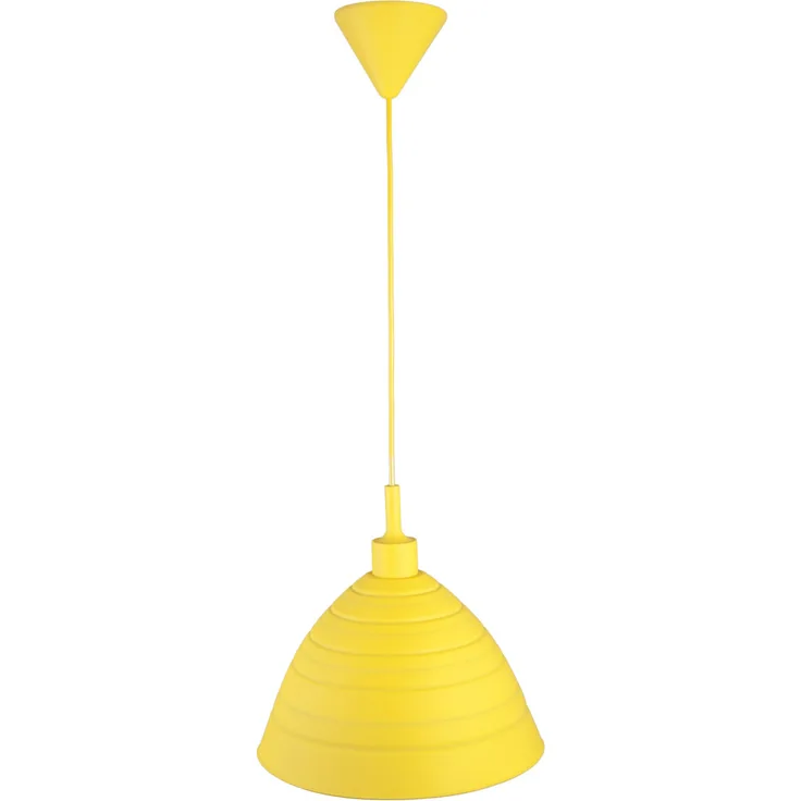 Smartwares Silikon-Hängeleuchte Silly, individuell formbar, gelb 6000.578