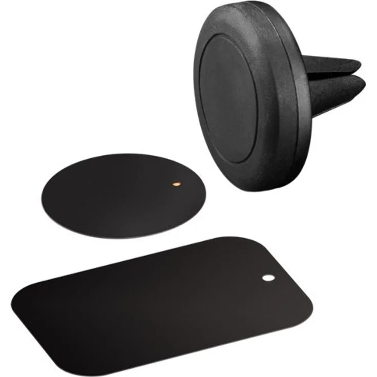Goobay 47145 Universal Magnethalterungs-Set für Smartphone schwarz – Bild 1
