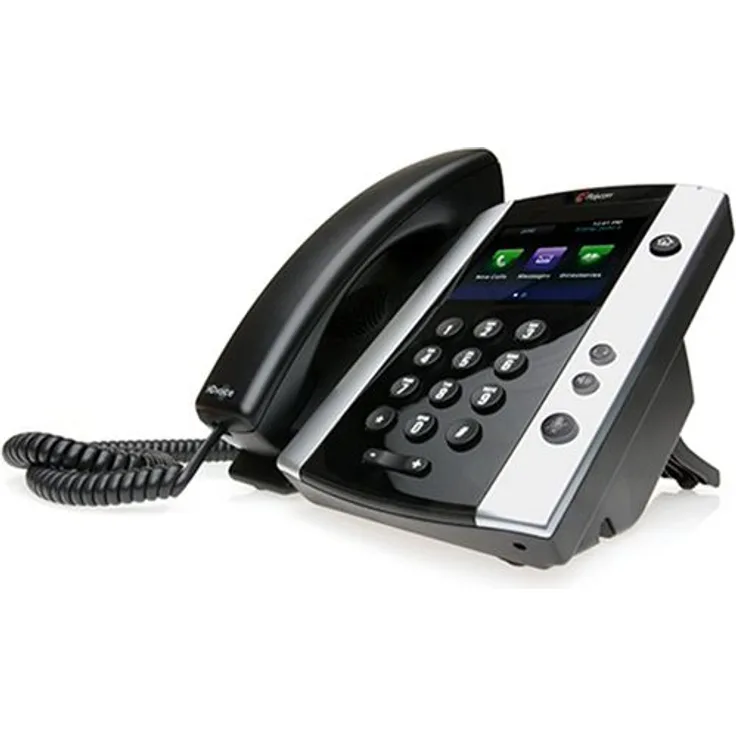 Polycom VVX 501 Telefonhörer Kabelgebundenes 12zeilen TFT Schwarz